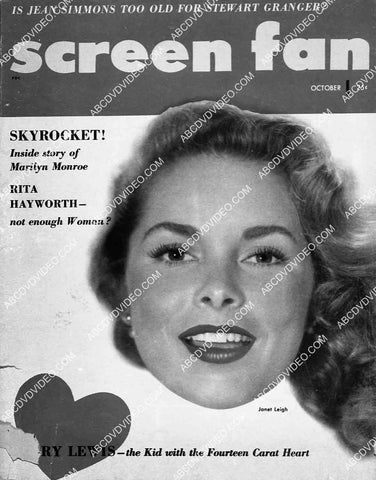 Janet Leigh Screen Fan magazine cover 7022-005