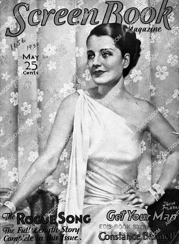 Norma Shearer Screen Book magazine cover 7022-009