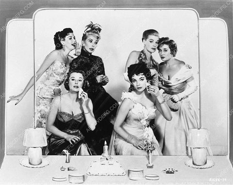 June Allyson Joan Collins Dolores Gray Ann Miller Ann Sheridan film The Opposite Sex 7159-10