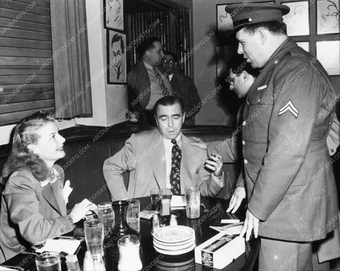 candid Ann Sheridan dining at The Brown Derby restaurant 7169-19