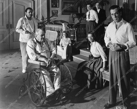 Lionel Barrymore Lauren Bacall Humphrey Bogart crime film Key Largo 7373-28