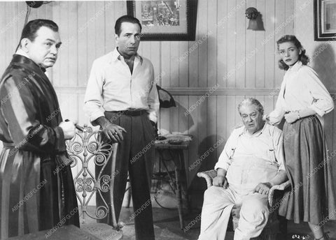 Lionel Barrymore Lauren Bacall Humphrey Bogart crime film Key Largo 7373-29
