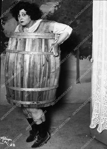 Trixie Friganza lost her pants and is hiding in a barrel 7391-32