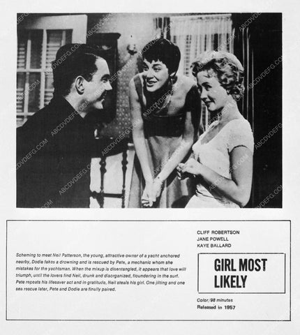 ad slick Jane Powell The Girl Most Likely 7483-01