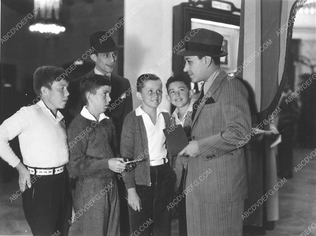 George Raft Family Vintage Original Movie Still 8x10 NOB HILL 1945