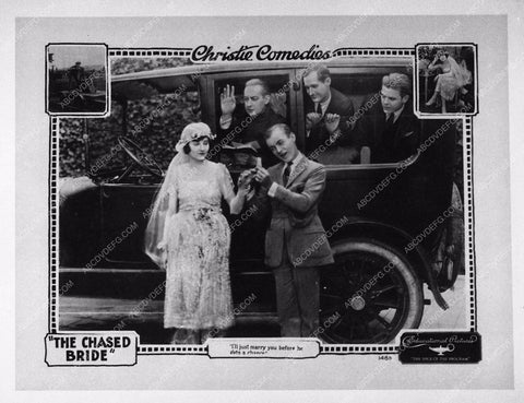 Neal Burns silent comedy short The Chased Bride 7634-32