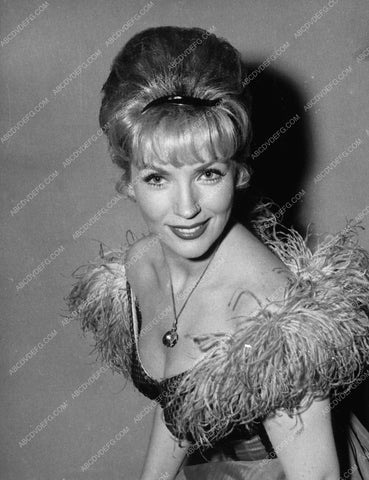 Joan O'Brien strapless showgirl costume portrait 7716-07