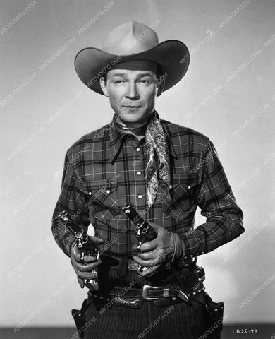 cowboy star Roy Rogers portrait 7763-04