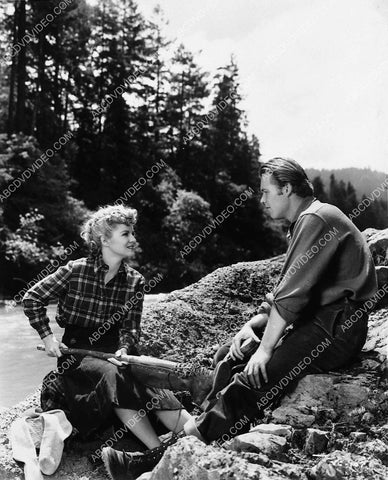 Claire Trevor Wayne Morris film Valley of the Giants 7837-16