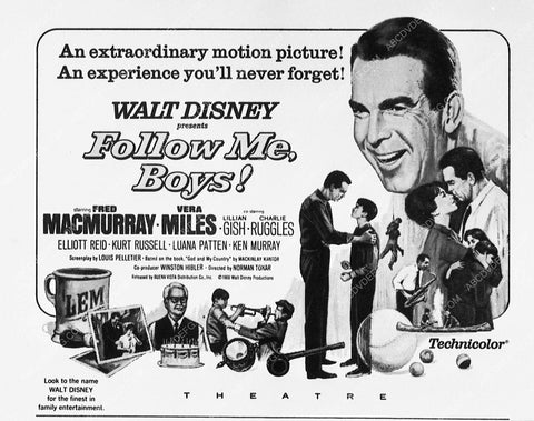 ad slick Fred MacMurray film Follow Me Boys 7895-07