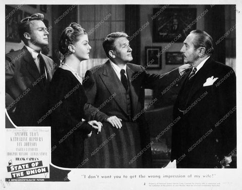 Spencer Tracy Adolphe Menjou film State of the Union 7972-12