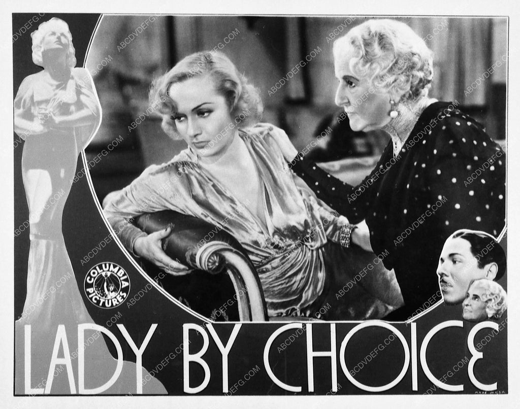 Carole Lombard Film Lady By Choice 7972-30 – Abcdvdvideo