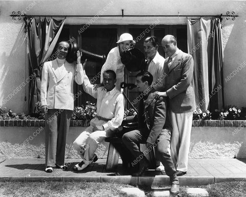 candid Al Jolson Doug Fairbanks Sam Goldwyn Eddie Cantor Mary Pickford Ronald Colman 7975-13