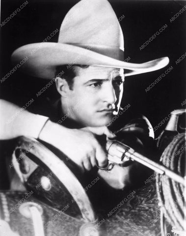 cowboy western star Tom Mix portrait 810tmi-15