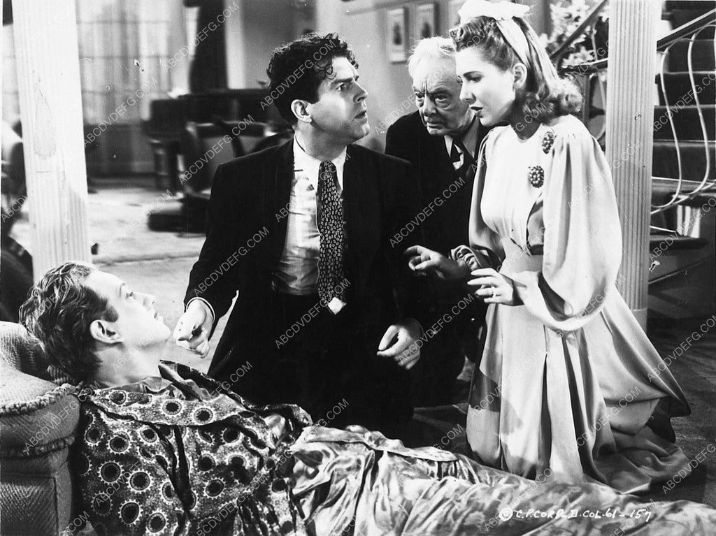 melvyn gear Fred MacMurray Jean Arthur Melvyn Douglas film Too Many Husbands 8115-16