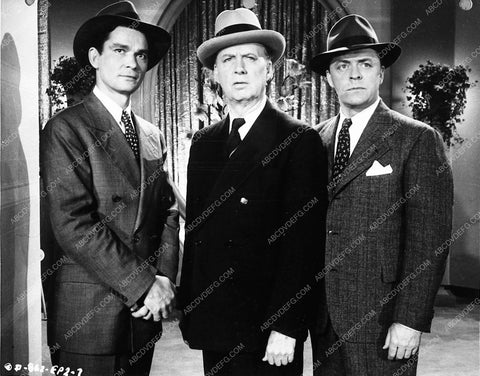 Lyle Talbot and cast serial film Chick Carter, Detective 8124-12