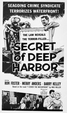 ad slick Ron Foster Barry Kelley Secret of Deep Harbor 8173-18