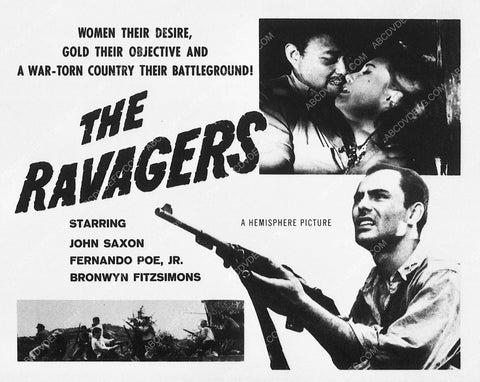 ad slick John Saxon The Ravagers 8173-22