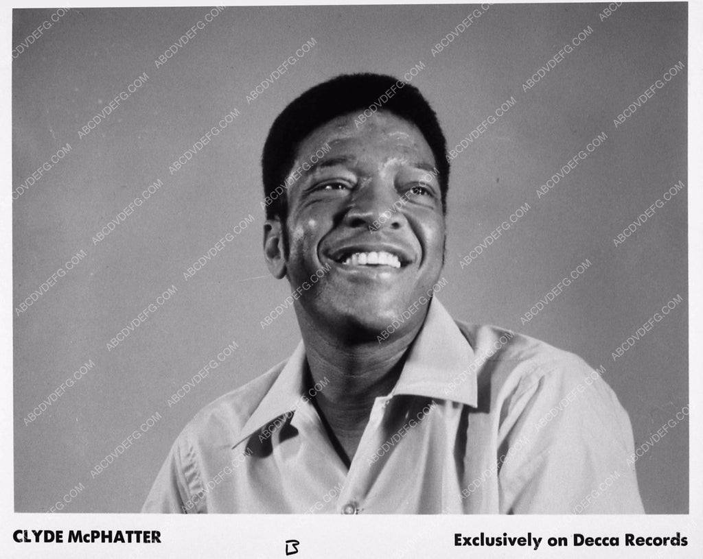 musician Clyde McPhatter portrait 8174-35 – ABCDVDVIDEO