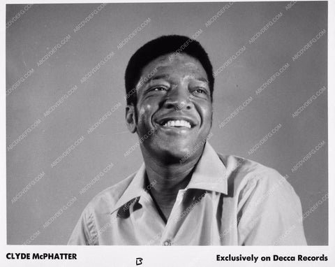 musician Clyde McPhatter portrait 8174-35