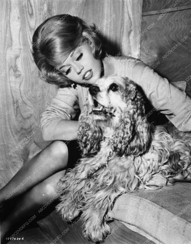 Jane Fonda with pet dog 8177-31