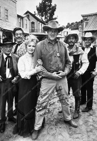 James Arness and cast TV show Gunsmoke 8184-01