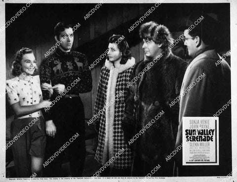 Sonja Henie John Payne film Sun Valley Serenade 8213-1