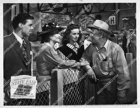 Jeanne Crain Dana Andrews film State Fair 8220-35