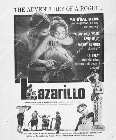 ad slick Marco Paoletti film Lazarillo 8240-12