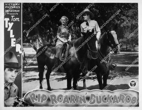Beth Marion Tom Tyler film Rip Roarin' Buckaroo 8274-7