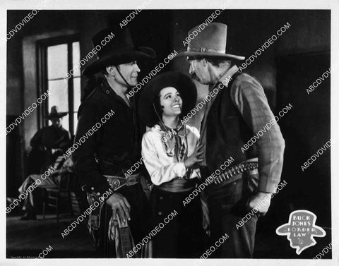 Buck Jones Lupita Tovar film Border Law 8274-13