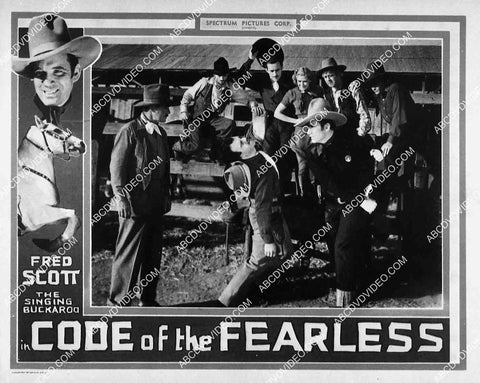 Fred Scott film Code of the Fearless 8274-15