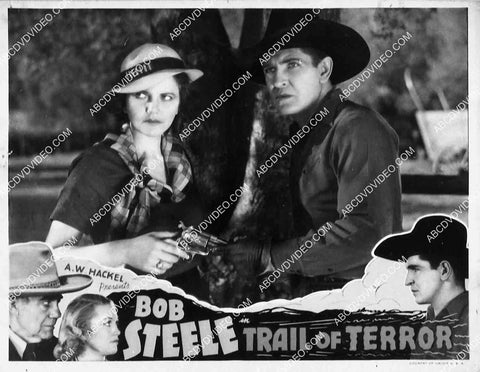 Beth Marion Bob Steele film Trail of Terror 8274-16