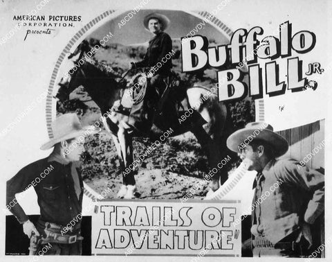 Buffalo Bill Jr film Trails of Adventure 8274-22