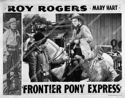 Roy Rogers film Frontier Pony Express 8274-31