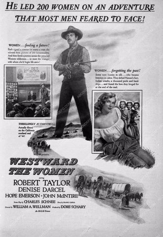 ad slick Robert Taylor Westward The Women 8503-01