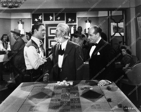 Roy Rogers Gaby Hayes at the Roulette Table film My Pal Trigger 8611-06