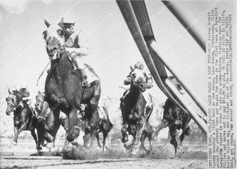sports horse racing Loup Saxon Robert Ussery NY Aqueduct racetrack 8658-05