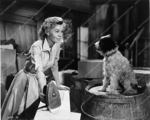 Vera-Ellen and cute pup film Let's Be Happy 8705-07