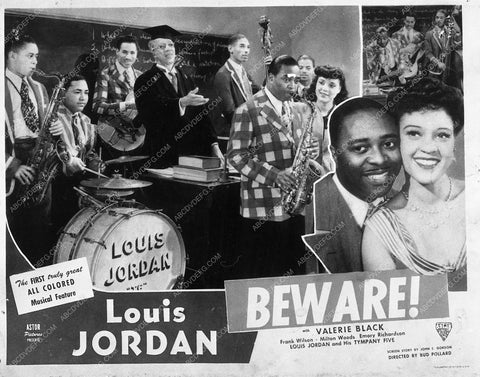 ad slick Louis Jordan Beware 8761-24