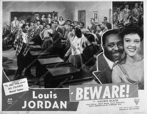 ad slick Louis Jordan Beware 8761-25