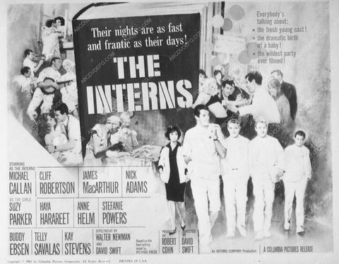 ad slick Stefanie Powers Michael Callan The Interns 8823-07