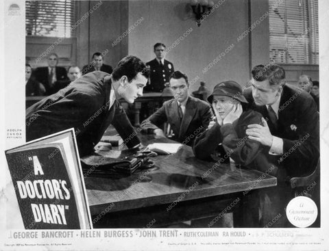 George Bancroft Helen Burgess drama film A Doctor's Diary 8836-14