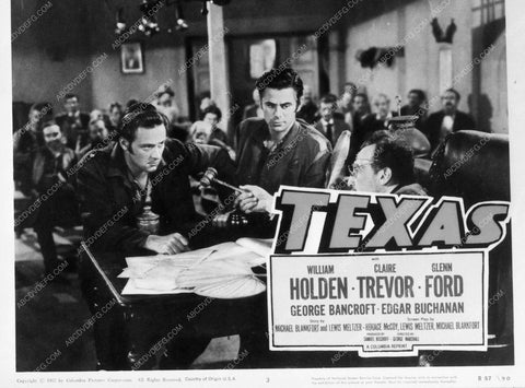 William Holden Glenn Ford western film Texas 8836-25