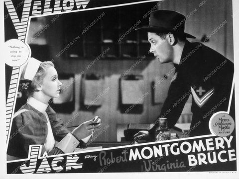 Robert Montgomery Virginia Bruce film Yellow Jack 8836-28