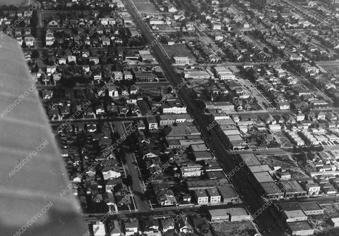 historic Los Angeles Hollywood aerial photog sequence 8856a-06