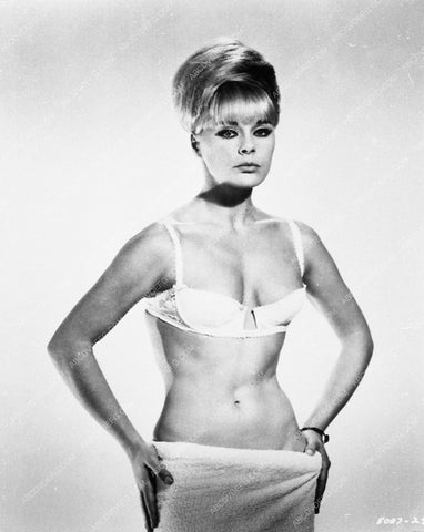 Elke Sommer modeling a bra and towel 8898-12