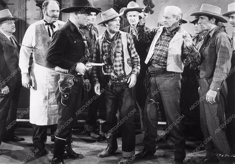 William Boyd Andy Clyde and cast unknown Hopalong Cassidy film 8954-28