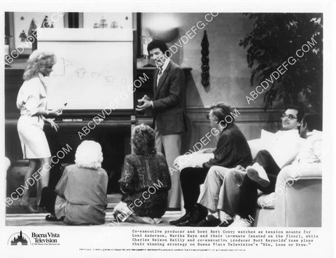 Martha Raye Loni Anderson Charles Nelson Reilly Bert Convy TV game show Win Lose or Draw 8B11-009