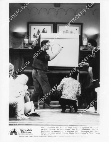 Martha Raye Loni Anderson Charles Nelson Reilly Bert Convy TV game show Win Lose or Draw 8B11-011